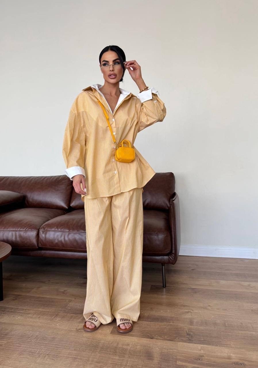 стильные женские костюмы,костюм брючный лен,брючные женские костюмы,женские костюмы,костюм желтый