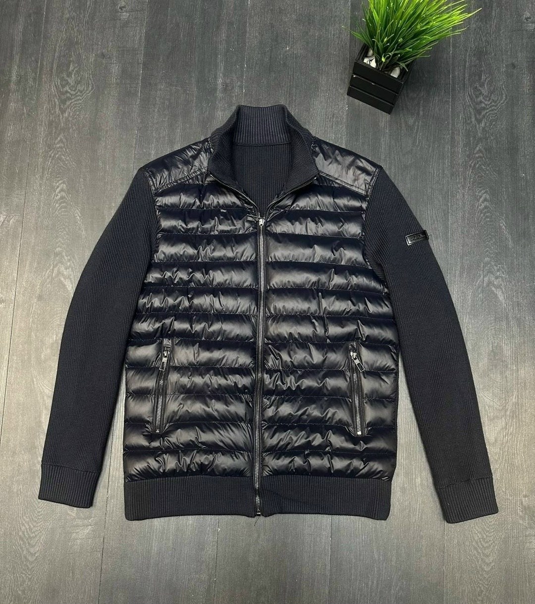 комбинированная куртка,куртка,легкая куртка,стеганая куртка,кардиган moncler