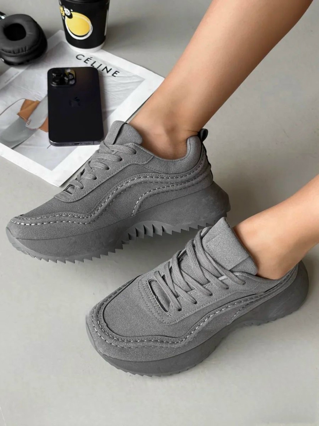 ,женские кроссовки,кроссовки замшевые,кроссовки серые,повседневные кроссовки