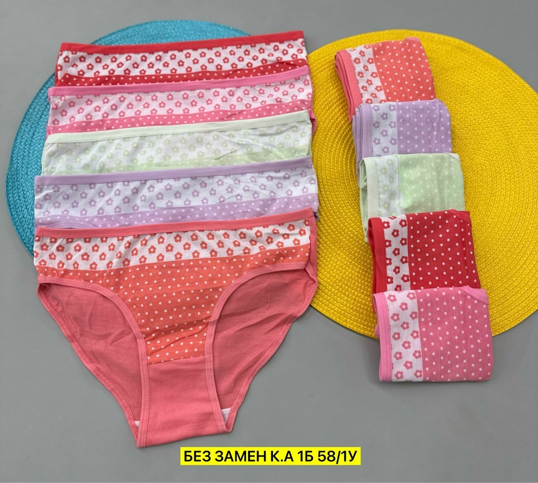 трусы для девочки,комплект трусов слипы 5 шт,детское нижнее белье,детские трусы для девочки,комплект трусов