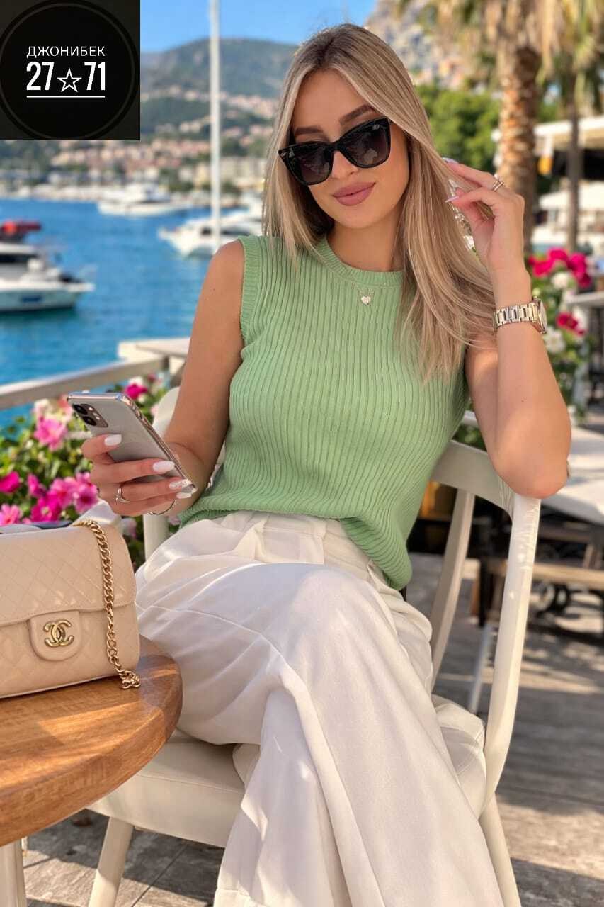 женская майка,майка лапша женская,топ женский