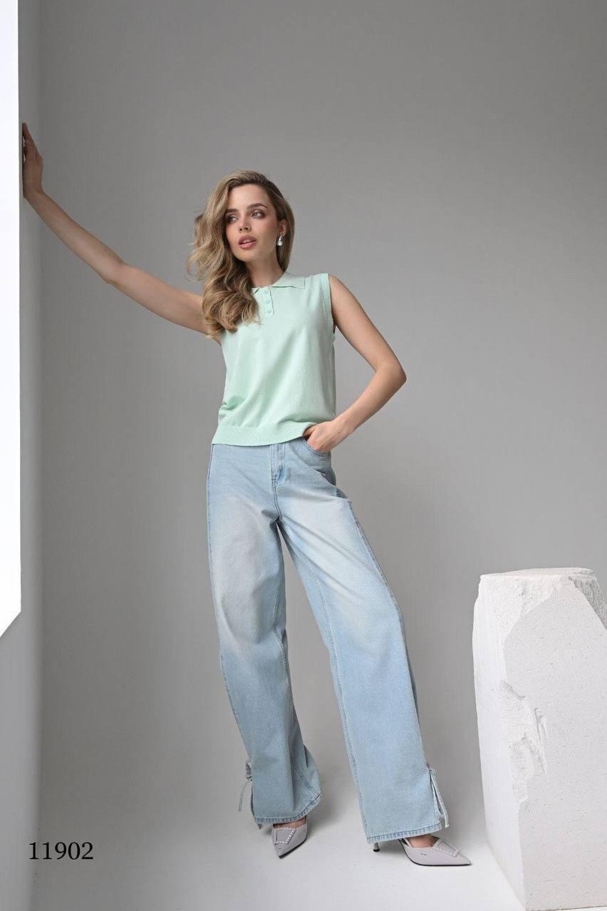 брюки новинки,трикотажная блуза,белые брюки,майка женская,блузка женская