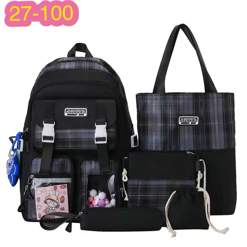 рюкзак для подростка,набор с рюкзаком,комплект рюкзак,рюкзак 4 в 1 набор,комплект школьный с рюкзаком 5 в 1