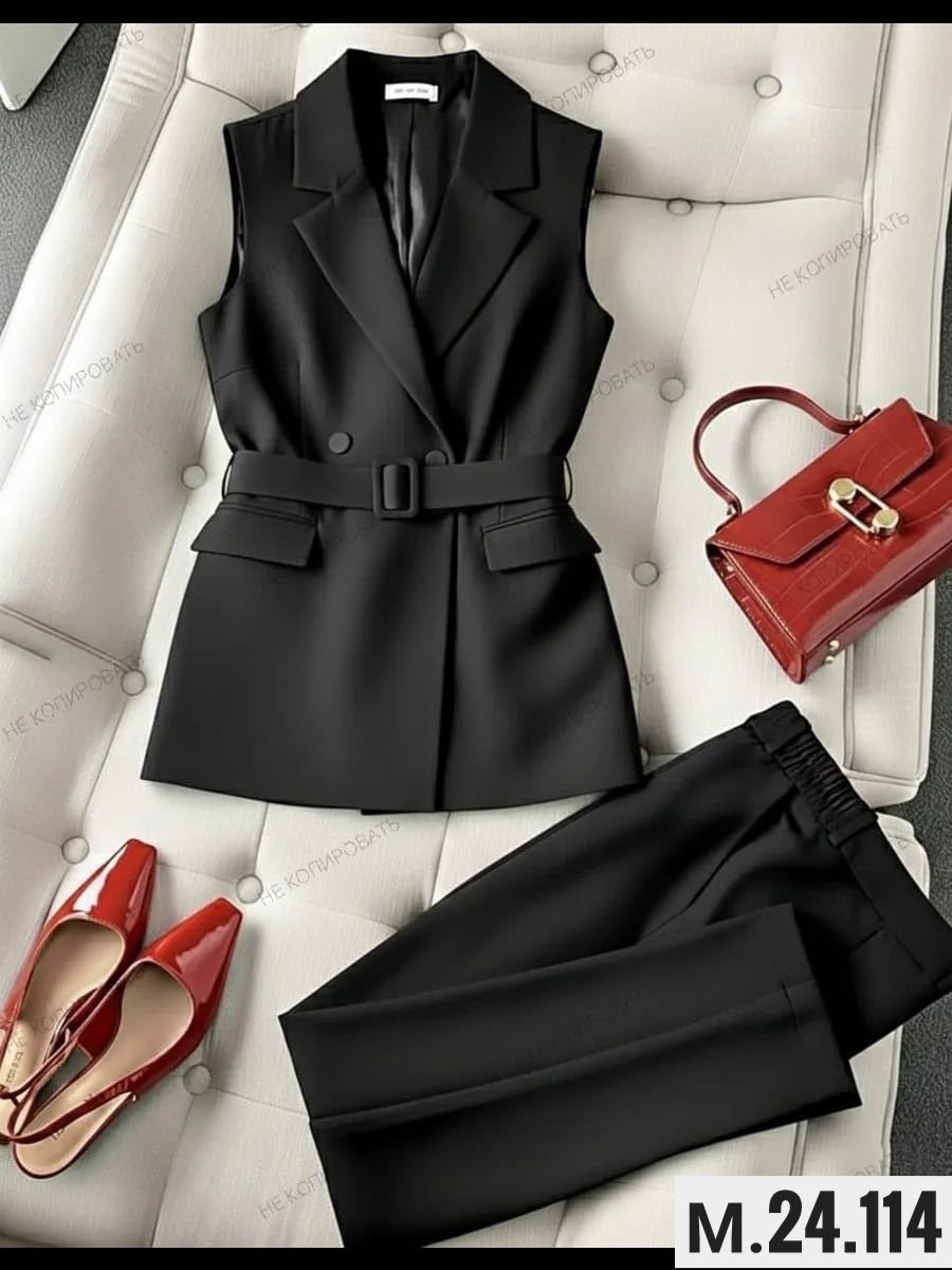 брючный костюм с жилеткой женский синий,брючный костюм на корпоратив,брючный костюм,брючный костюм женский с жилетом,костюмы женские брючные