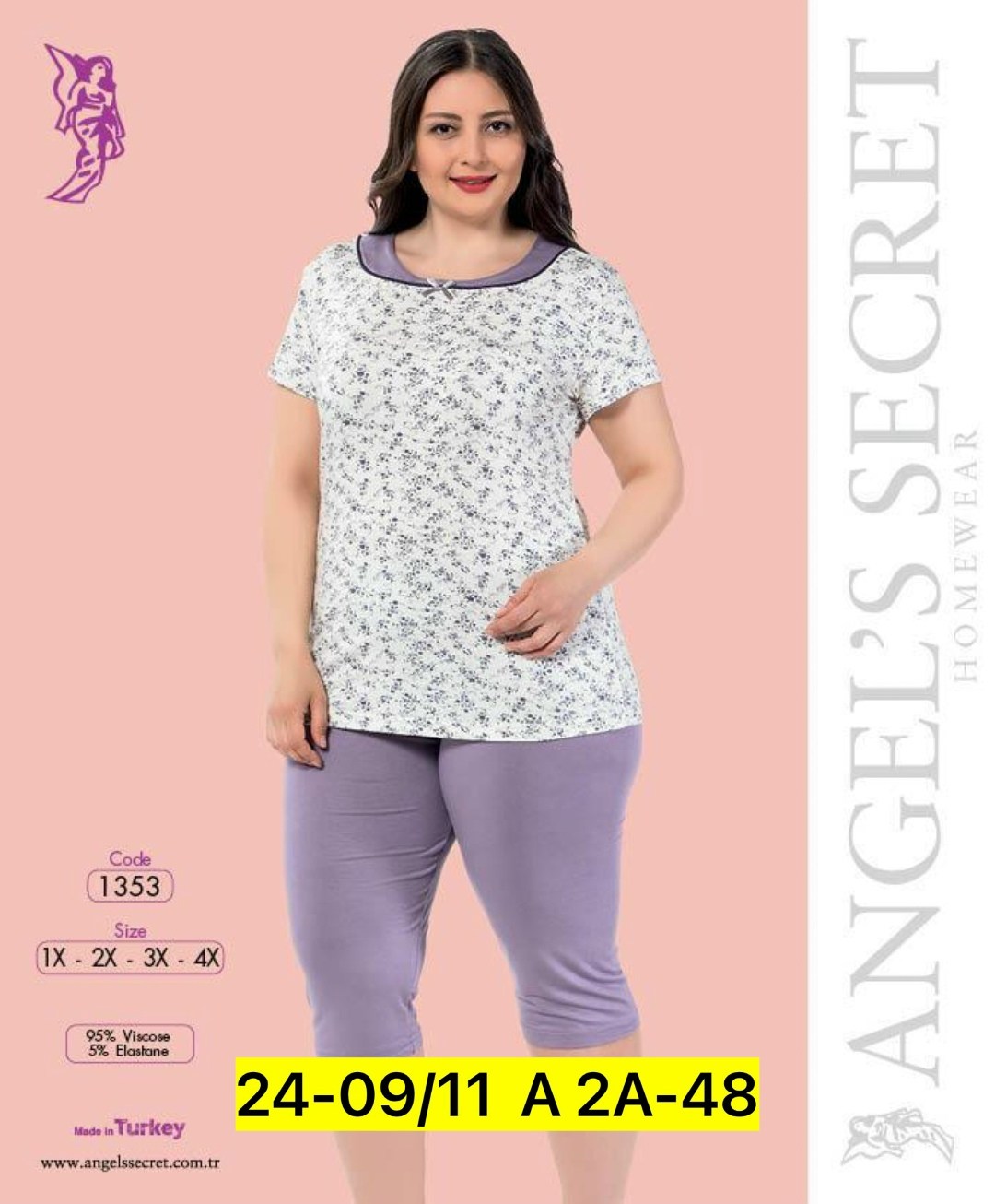 bella secret пижама,пижама с бриджами,женская пижама с бриджами,пижама с бриджами metin,пижама с бриджами для дома