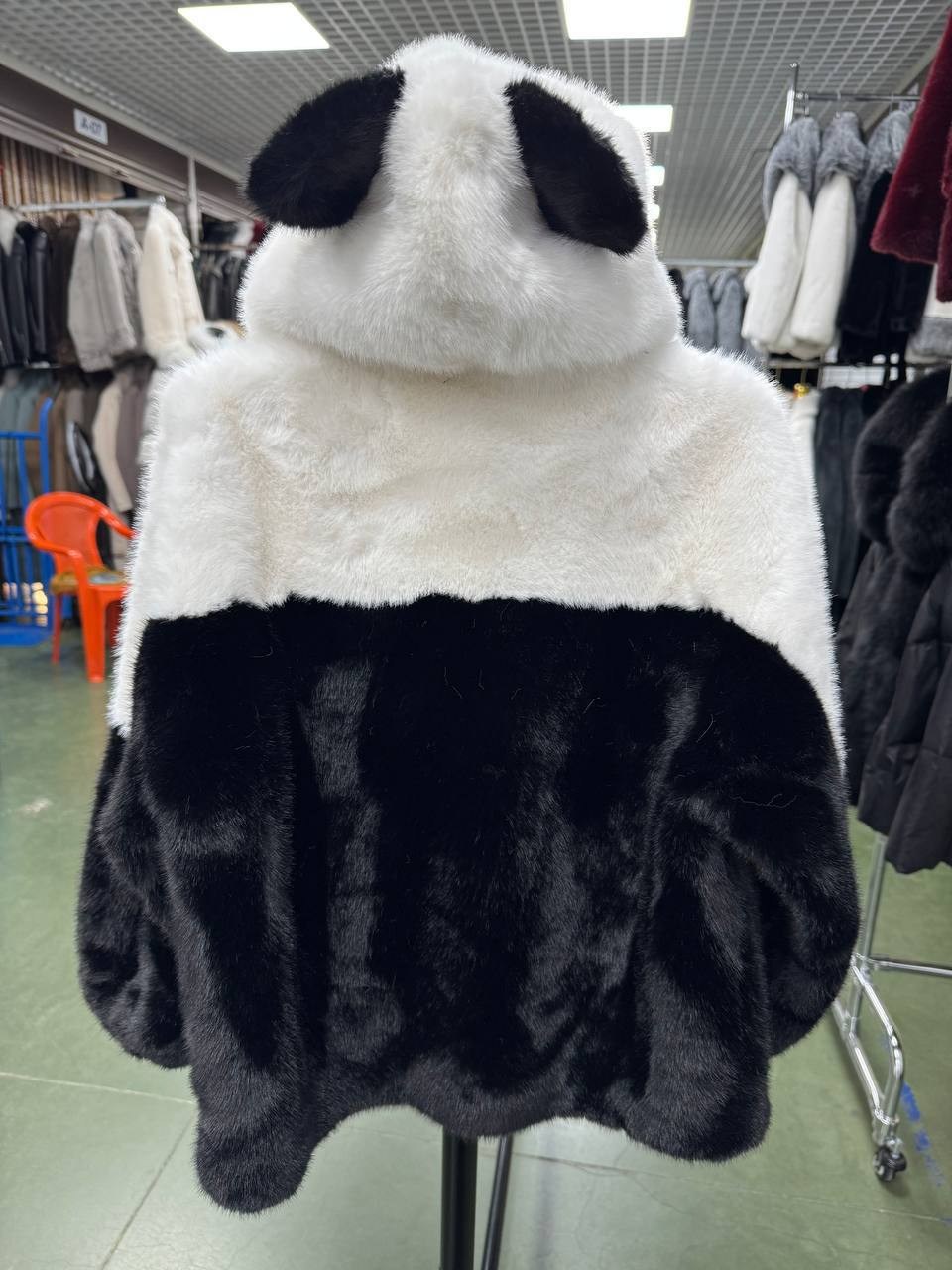 куртка с капюшоном с пандами,куртка с пандами,шубка на мальчика,шубка детская,куртка барашек