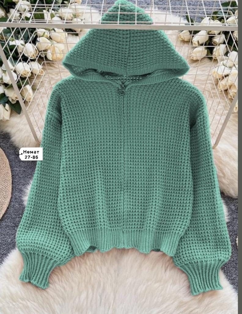 вязаная кофта,свитер с капюшоном,кофта женская,однотонный вязаный кардиган на молнии для женщин,вязаный кардиган с капюшоном