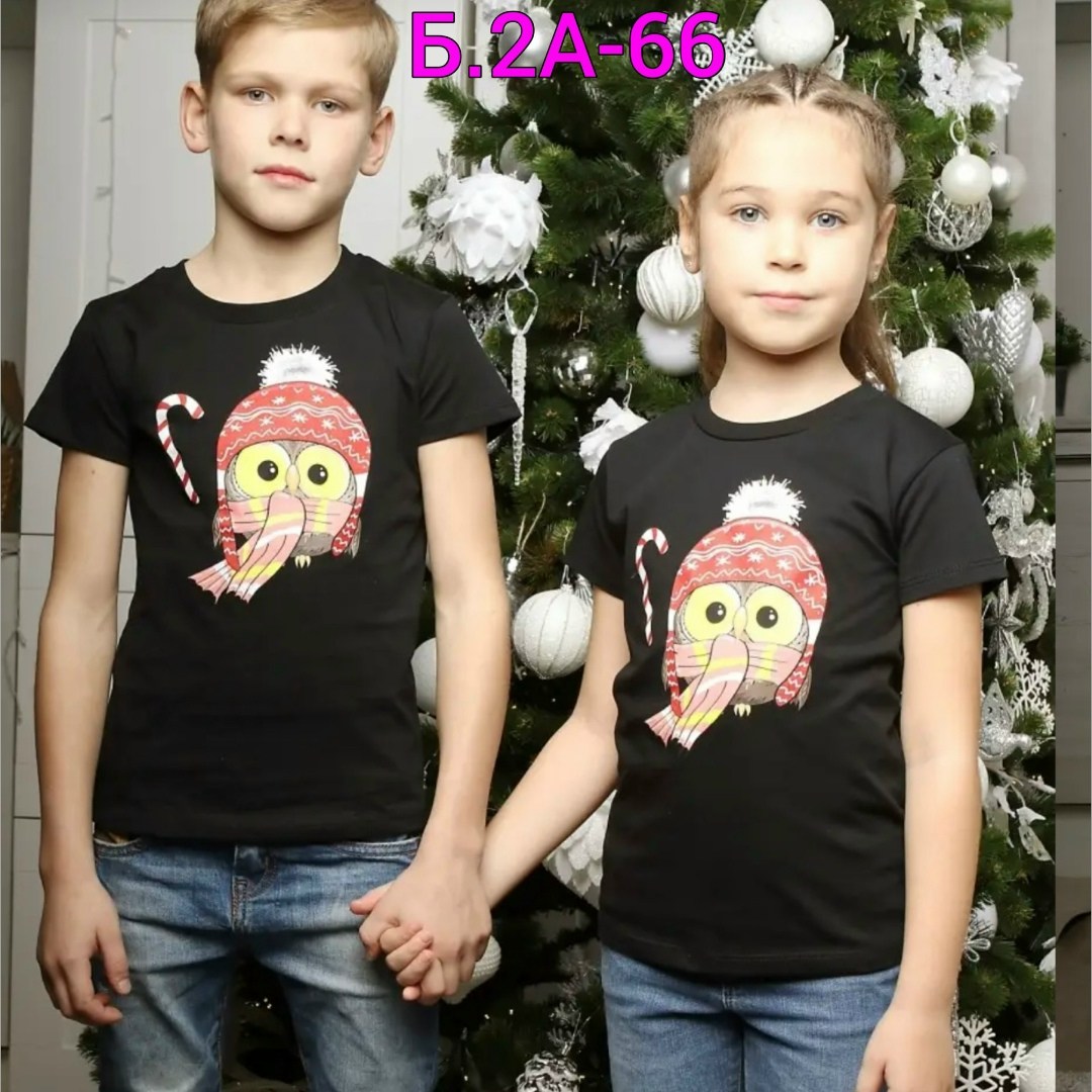 футболка детская однотонная,футболки детские,футболка детская violeta новогодняя-1 красный,футболка детская violeta новогодняя-1 красный 152,футболка детская kaftan "merry christmas" размер 30 (98-104