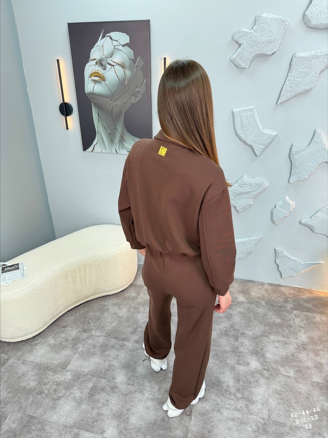 костюм спортивный,костюм трикотажный,костюм спортивный коричневый,женский спортивный костюм,костюм спортивный ten clothes