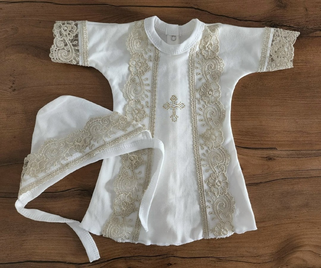 золотая лоза крестильный комплект,крестильный комплект,крестильная рубашка,набор для крещения,комплект для крещения