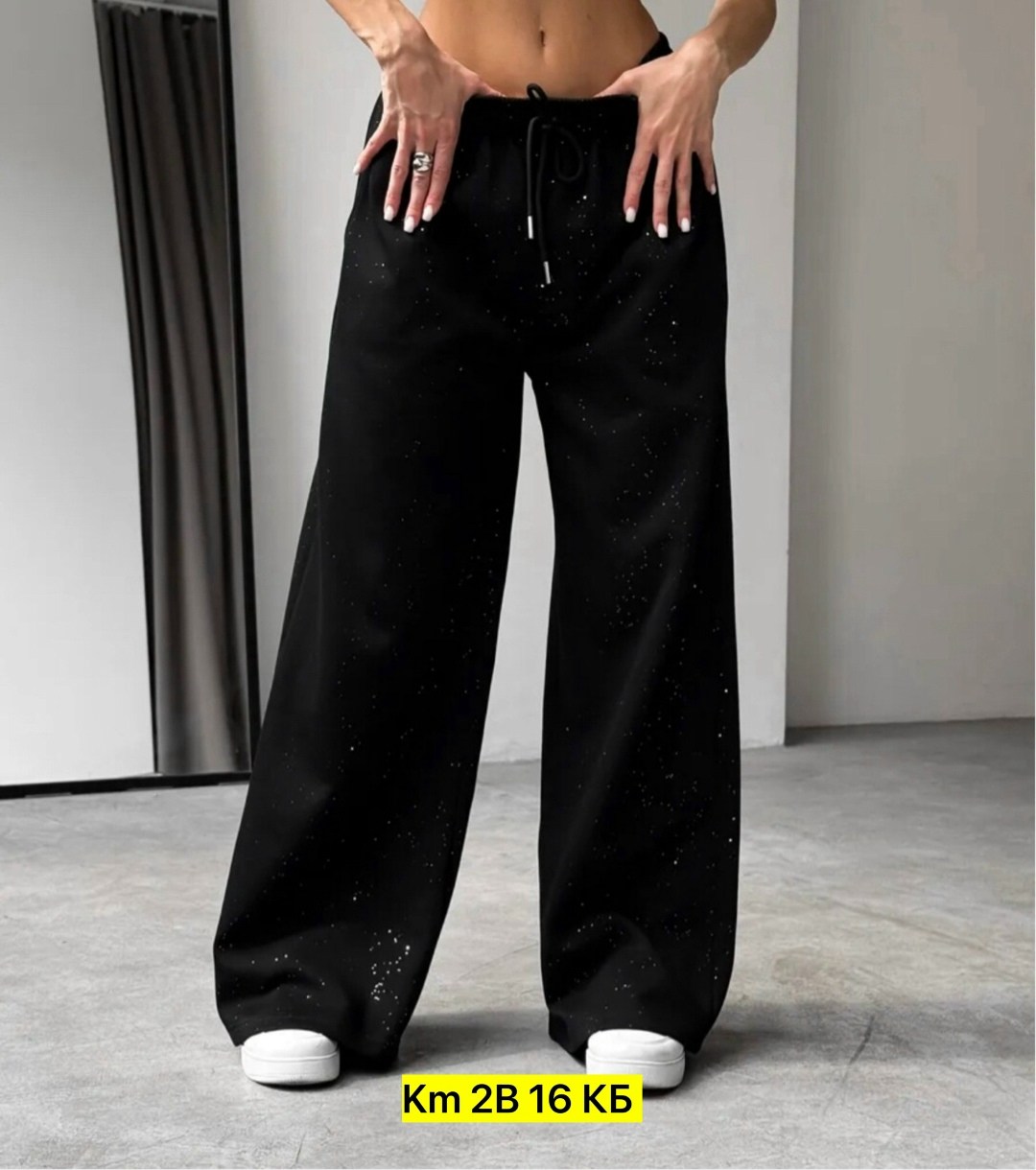 брюки широкие,женские штаны,женские брюки,широкие женские брюки,брюки со стразами
