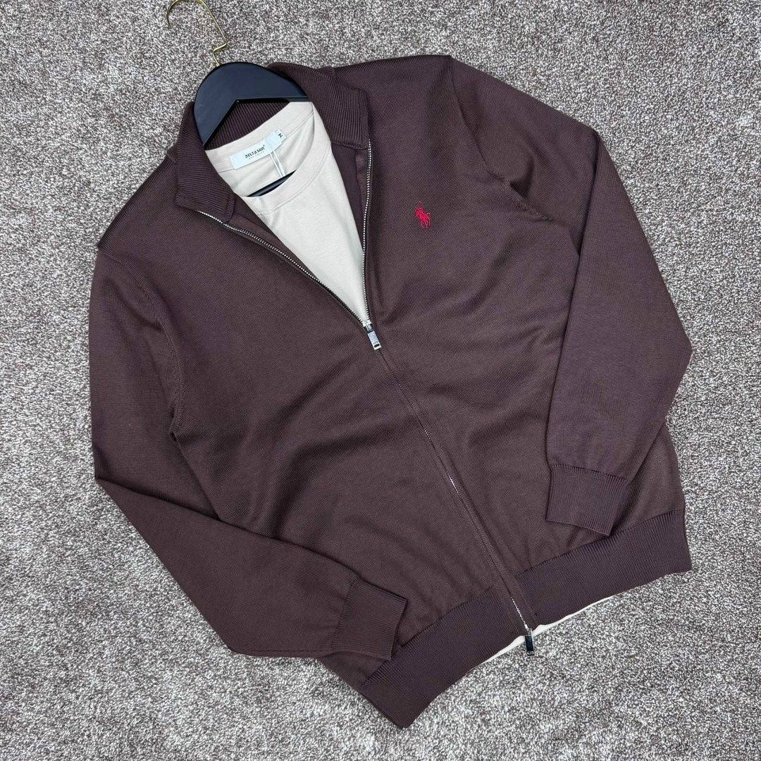 джемпер polo ralph lauren,polo ralph lauren кофта,кардиган polo ralph lauren,polo ralph lauren вязаный кардиган-свитер на молнии,серый мужской кардиган polo ralph lauren