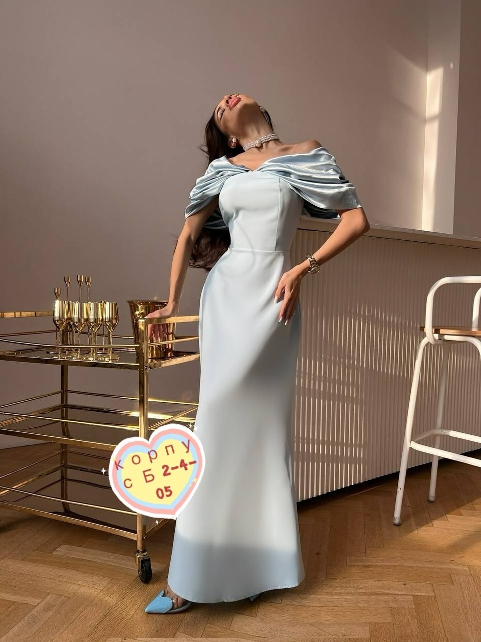 атласное платье,стильное платье,платье,вечернее платье,платье с пышными рукавами