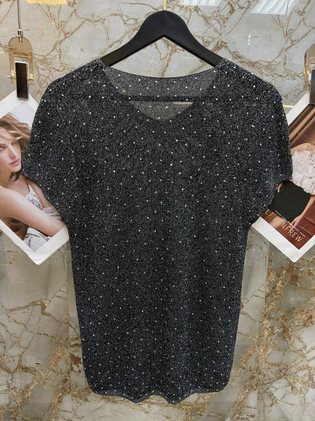 футболка женская,футболка с люрекс,туника люрексом,кофточка с люрексом,кофта с бусинами