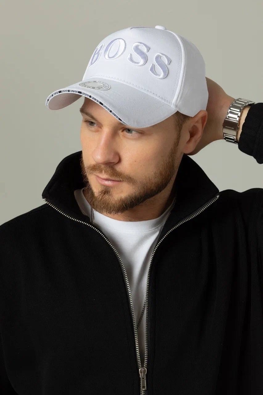 бейсболка hugo boss,бейсболка boss,стильная бейсболка,хлопковая кепка с логотипом hugo boss,бейсболка хлопковая boss