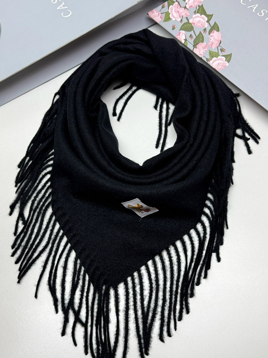 шарф платок,платок женский 100*100 см арт. 1519786,платок кашемировый,платки тёплые,платки шейный платок