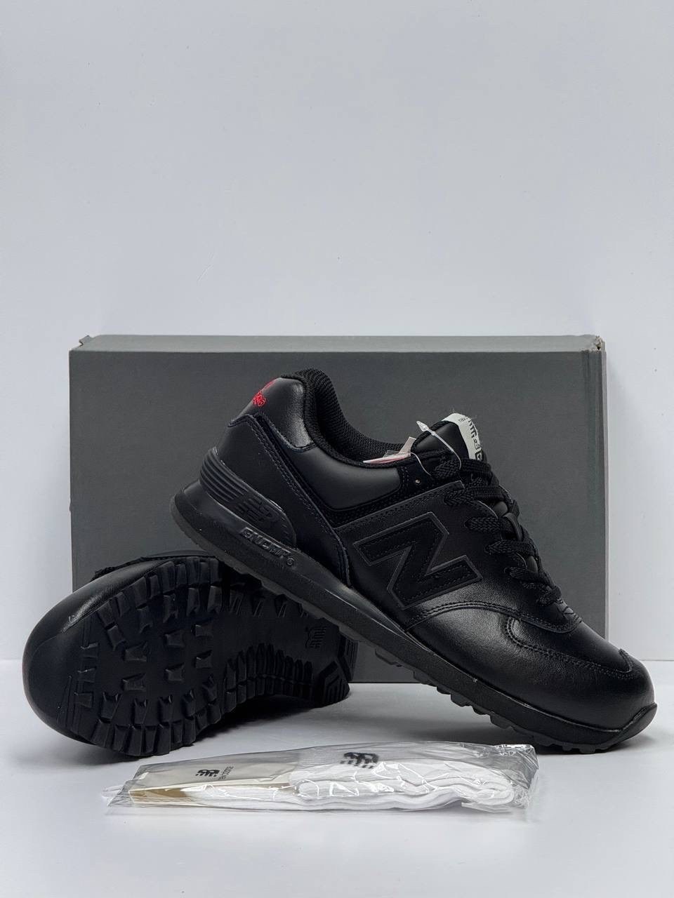 new balance 574 мужские кожаные черные,кроссовки new balance 574,new balance 574 черные,new balance 574 кожаные,кроссовки new balance