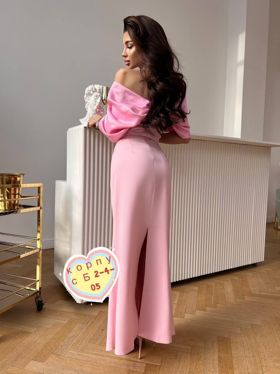 атласное платье,стильное платье,платье,вечернее платье,платье с пышными рукавами