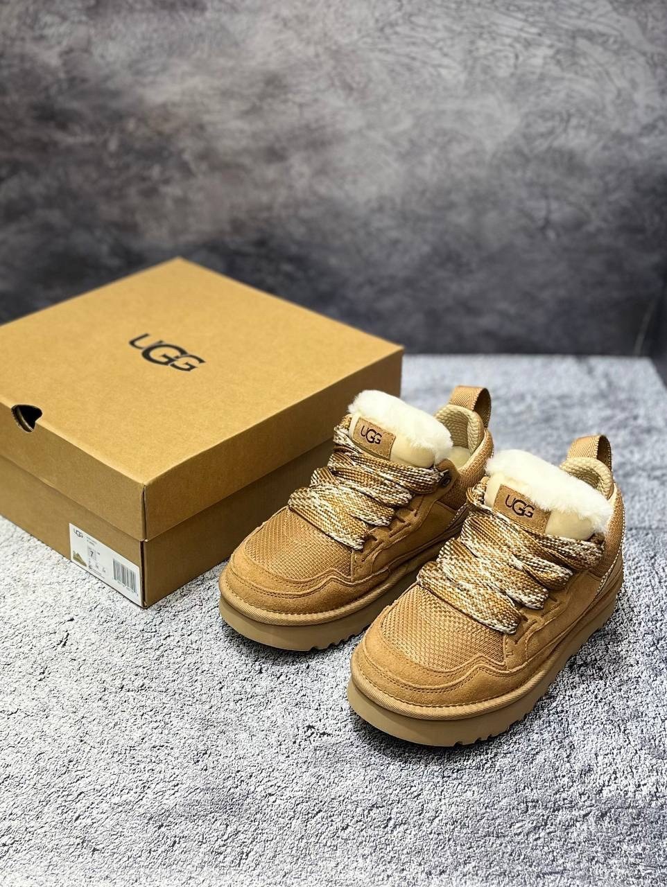 угги ugg женские neumel highmel кроссовки зимние,,кроссовки ugg,кроссовки угги женские,кроссовки ugg lowmel chestnut коричневый