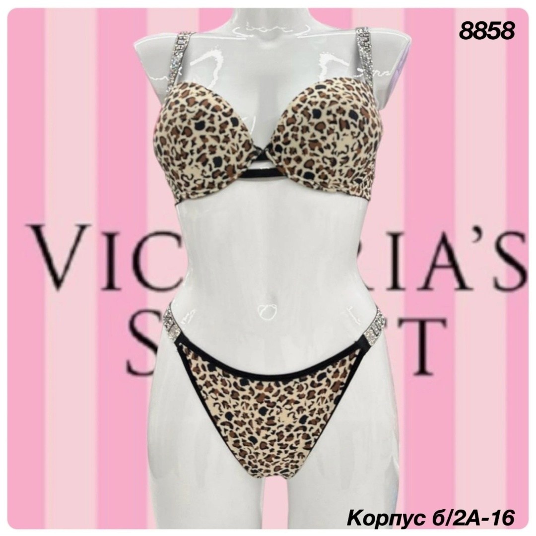 виктория сикрет леопардовый комплект,комплект нижнего белья,женское нижнее белье комплект,комплект нижнего белья со стразами пуш ап victoria's secret,комплект нижнего белья со стразами victoria's secr
