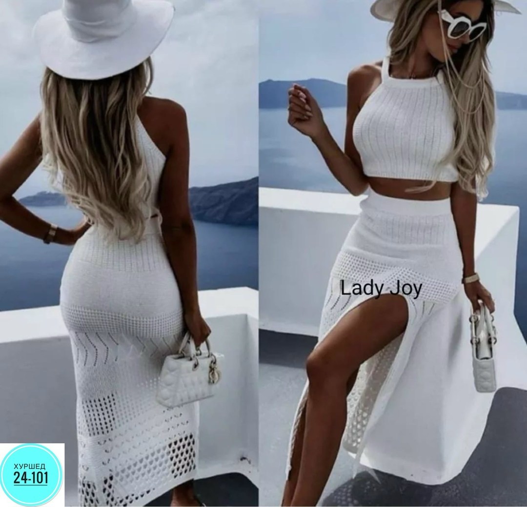 женская юбка с разрезом,костюм женский,вязаные костюмы,пляжное платье вязаное,костюм пляжный