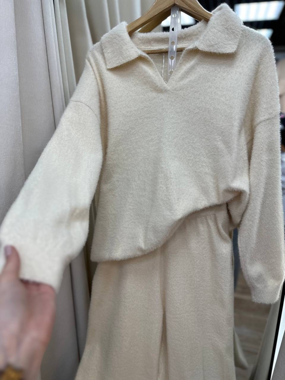 трикотажный вязаный костюм с брюками,трикотажный костюм,вязаные костюмы,костюм с брюками,костюм с брюками оверсайз