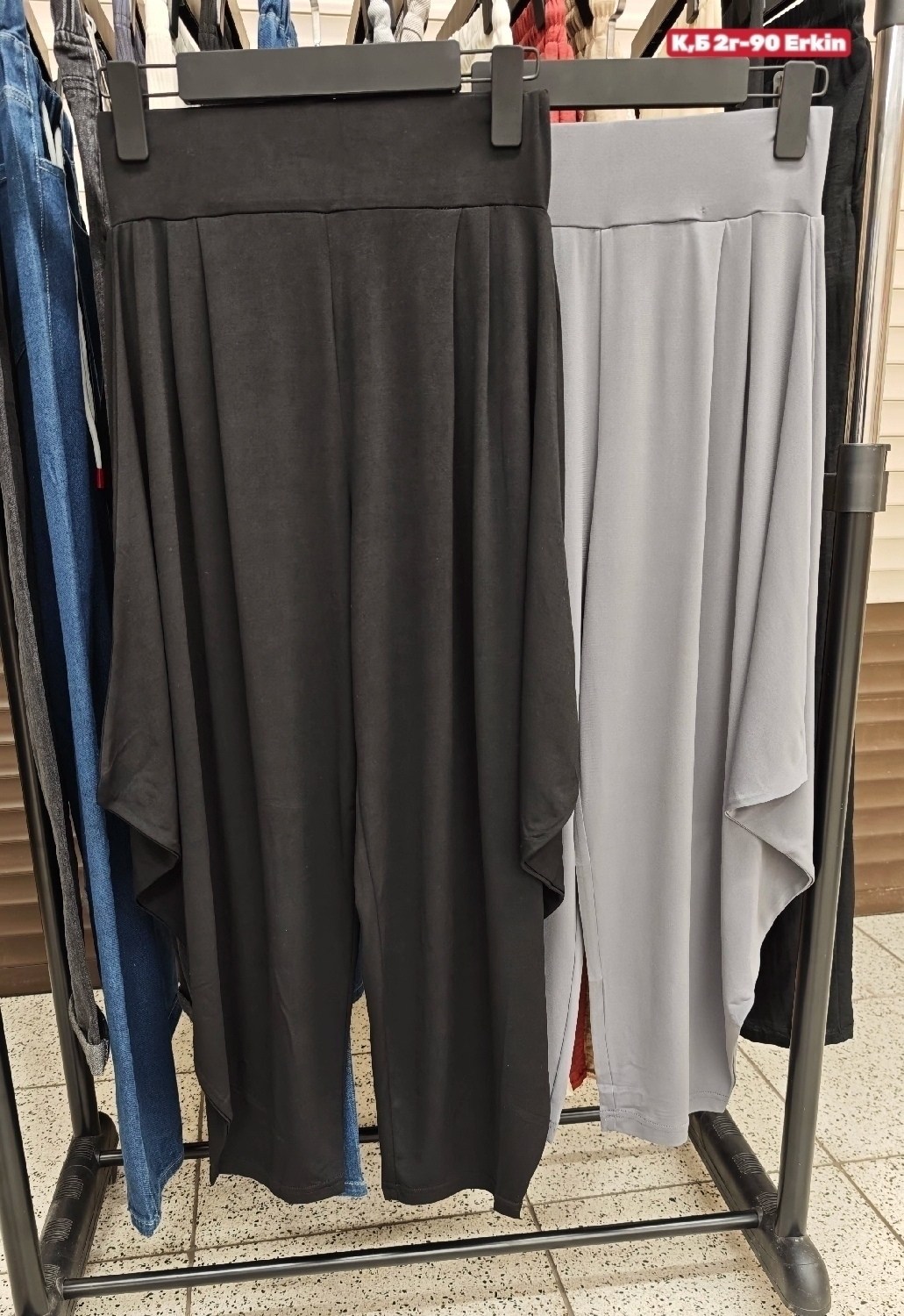 широкие брюки,брюки коллекция аниса,брюки-юбка большого размера с модным асимметричным кроем,юбка штаны,юбка-брюки