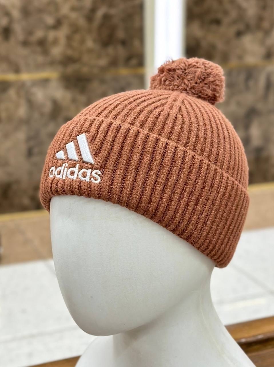 шапка бини мужская адидас,шапка адидас,шапка adidas,шапка с помпоном мужская adidas,шапка мужская адидас оригинал