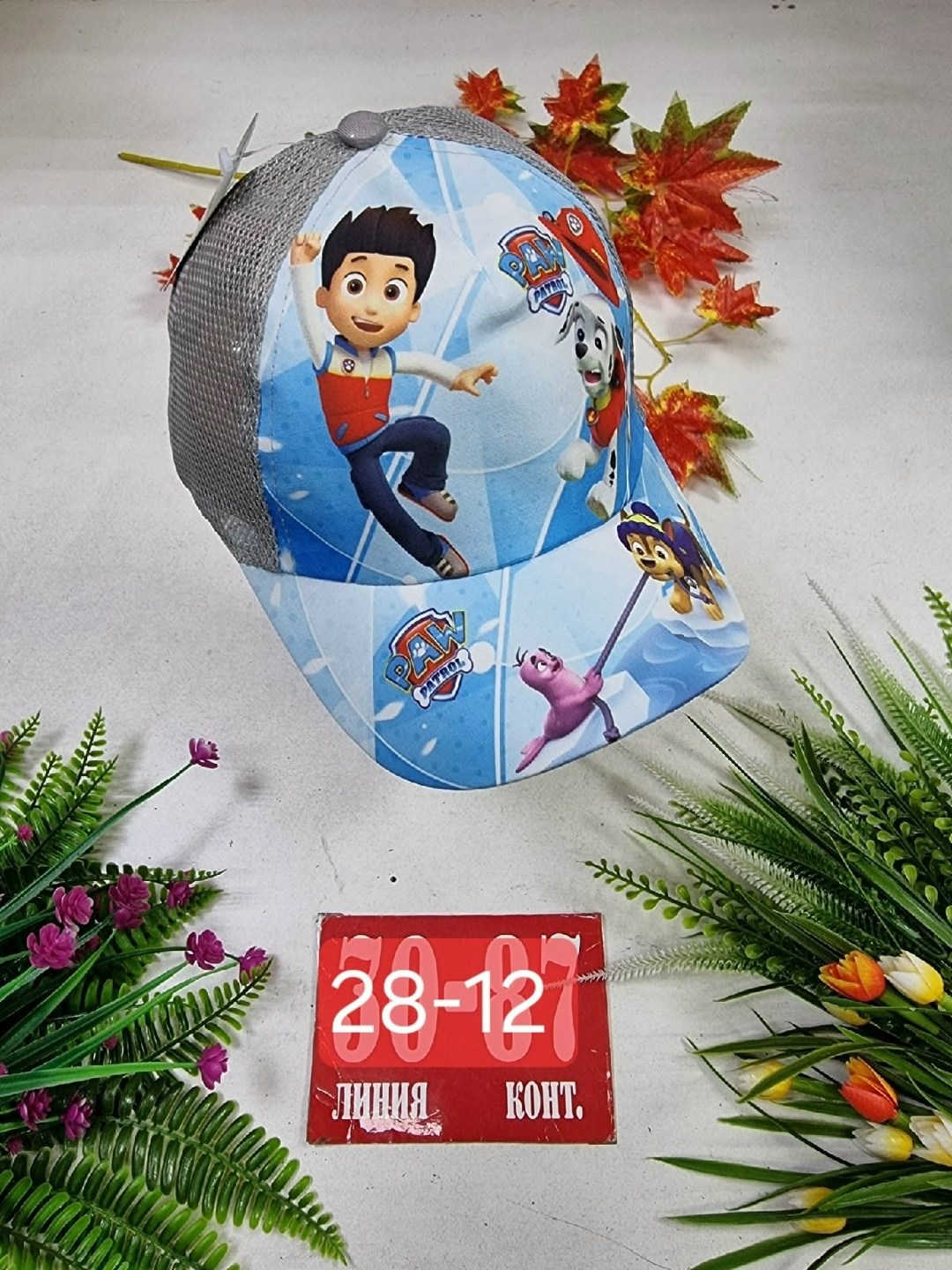 кепка сетка,бейсболка paw patrol щенячий патруль,кепка для мальчика,шапка для детей,кепка детская