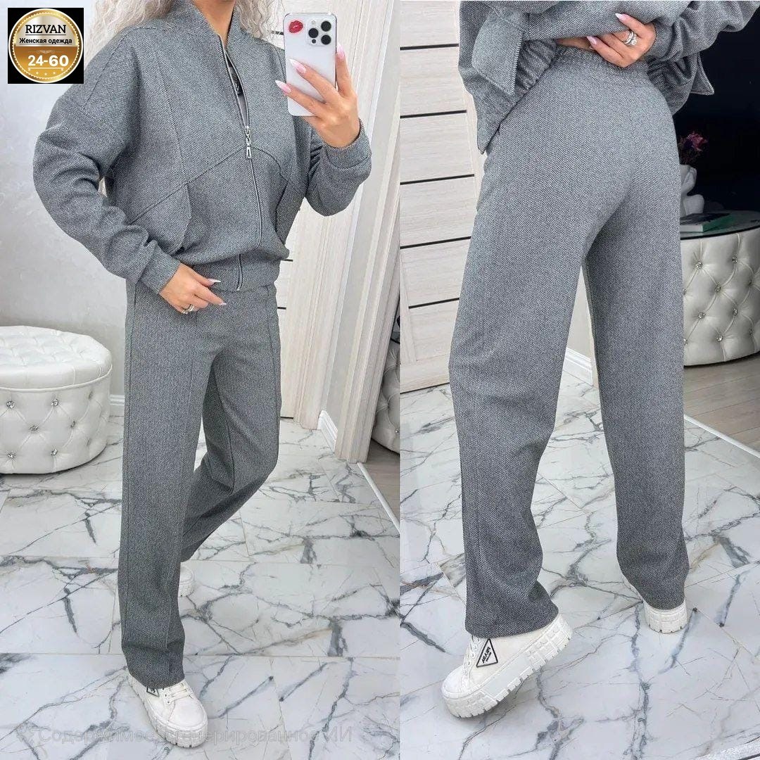 костюм двойка кашемир,костюм женский на флисе,спортивные костюмы женские,костюм с брюками,костюм двойка трикотаж