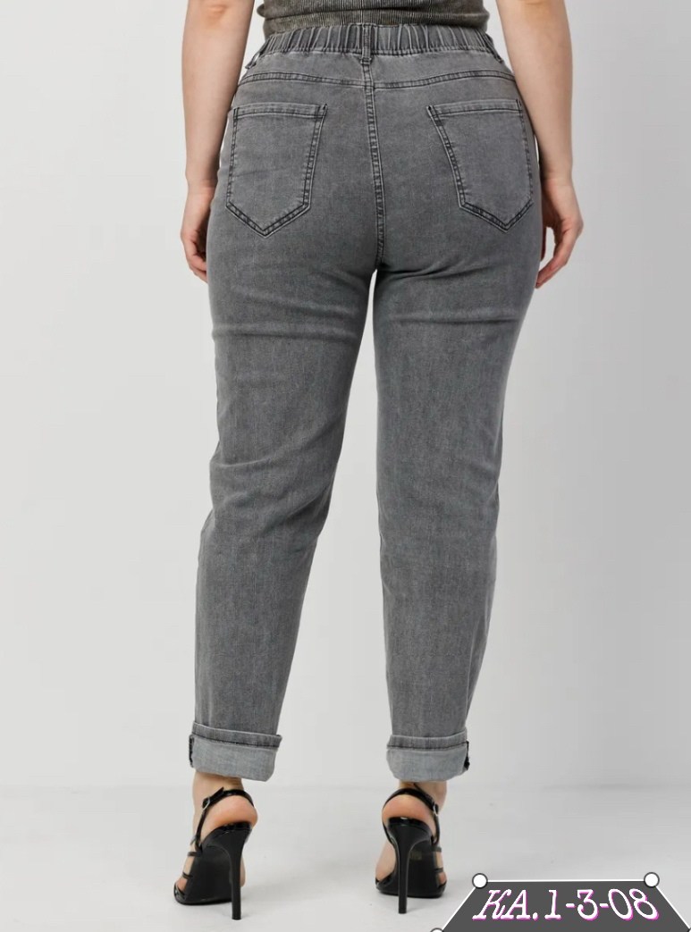 джинсы женские с высокой посадкой большие размеры,женские джинсы,джинсы "mom"женские серого цвета с высокой талией размер 52-54,женские светло-серые джинсы мом размера 56 58,джеггинсы с высокой посадк