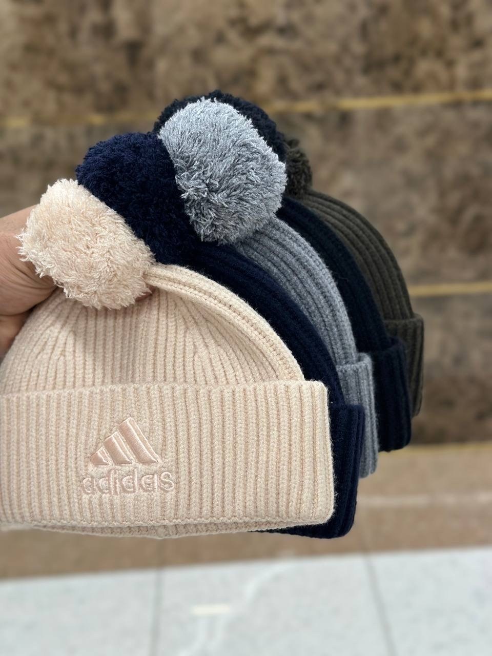 шапка бини мужская адидас,шапка адидас,шапка adidas,шапка с помпоном мужская adidas,шапка мужская адидас оригинал