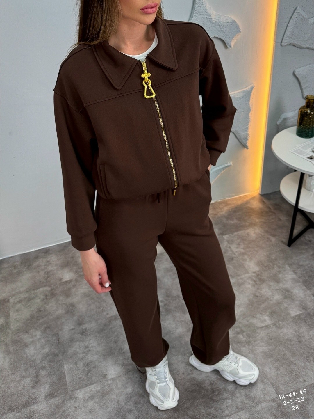 костюм спортивный,костюм трикотажный,костюм спортивный коричневый,женский спортивный костюм,костюм спортивный ten clothes