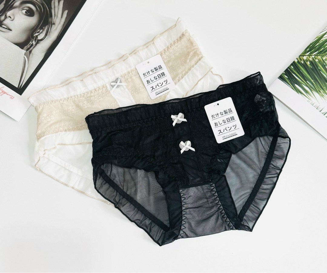 парное нижнее белье,хлопковое нижнее белье,трусики женские кружевные,трусики с оборками,кружевное нижнее белье