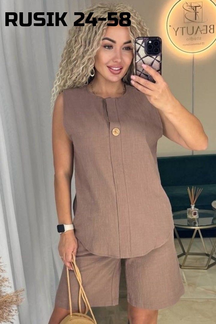 женский костюм с шортами,летние костюмы женские,костюм с шортам,костюм женский с шортами летний,льняной костюм с шортами