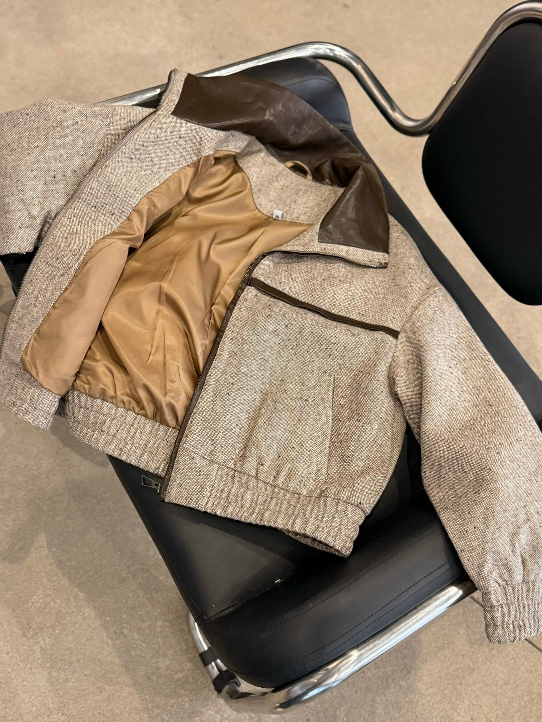 двусторонний бомбер loro piana,куртка женская,кардиган на молнии brunello cucinelli,куртка,куртка дубленка