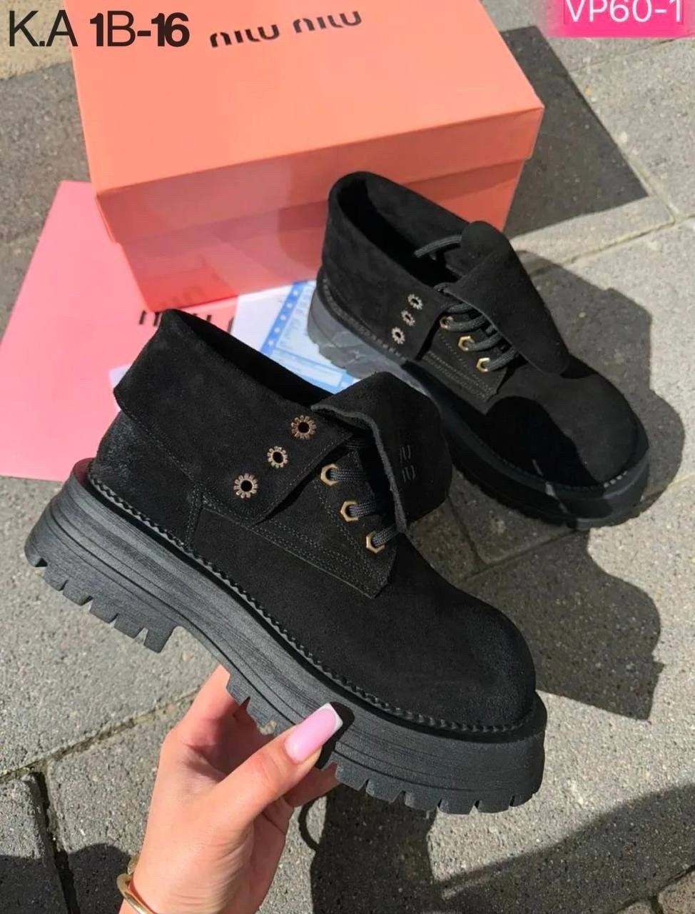 ботинки miu miu,ботинки замша,ботинки замшевые miu miu,,ботинки миу миу