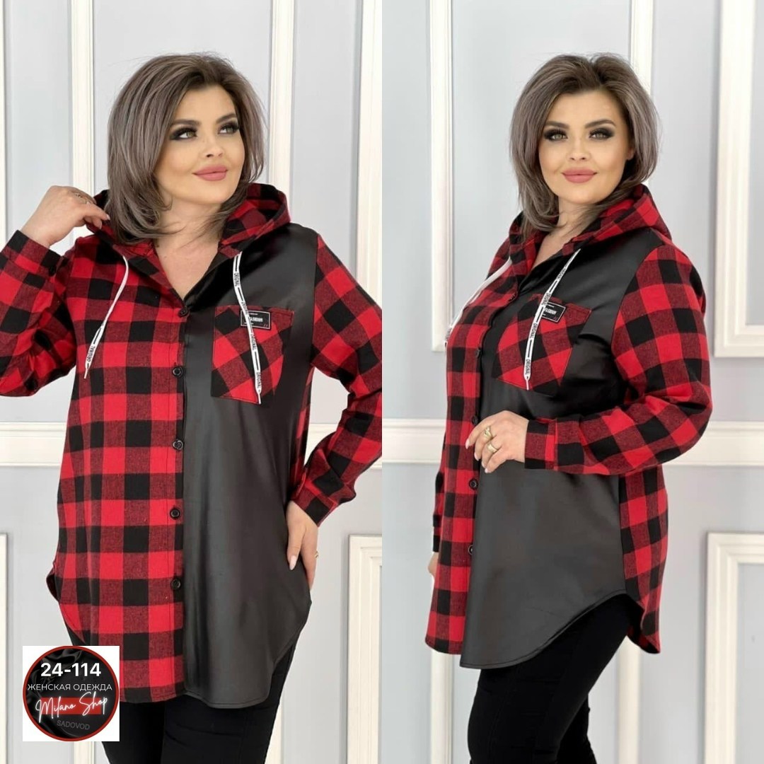 рубашка женская большие размеры,туника рубашка,рубашка женская в клетку с капюшоном,рубашка туника женская,рубашка блузка большие размеры