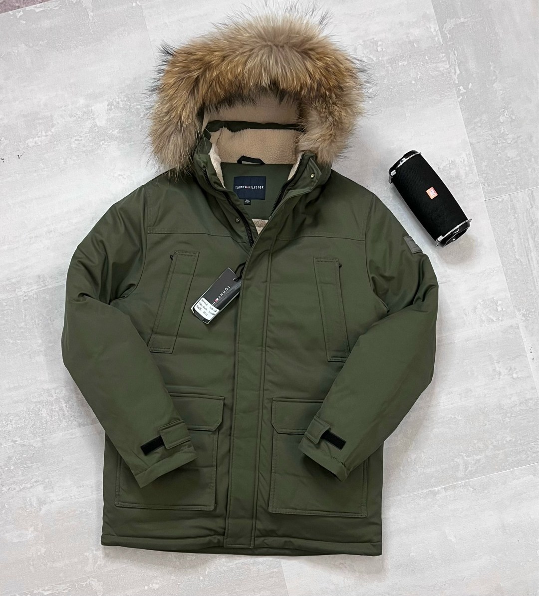 куртка зимняя мужская удлиненная с мехом хаки цвета 2159-1kh,куртка мужская парка,мужская зимняя куртка,зимняя куртка мужская "аляска",зимняя куртка