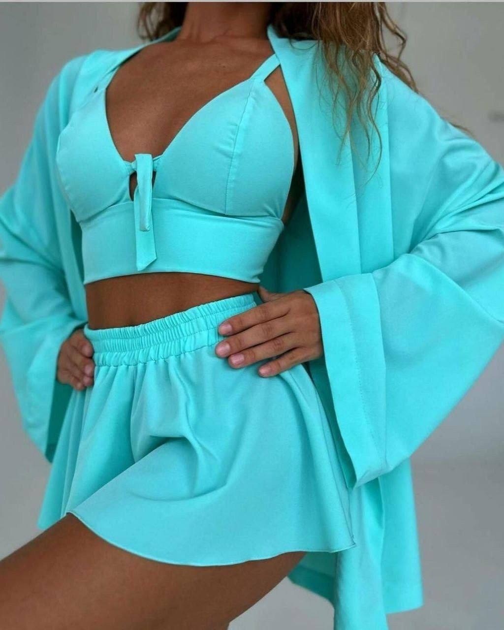 пижама женская с леопардовым принтом,костюм леопардовый,костюм с принтом,летний костюм