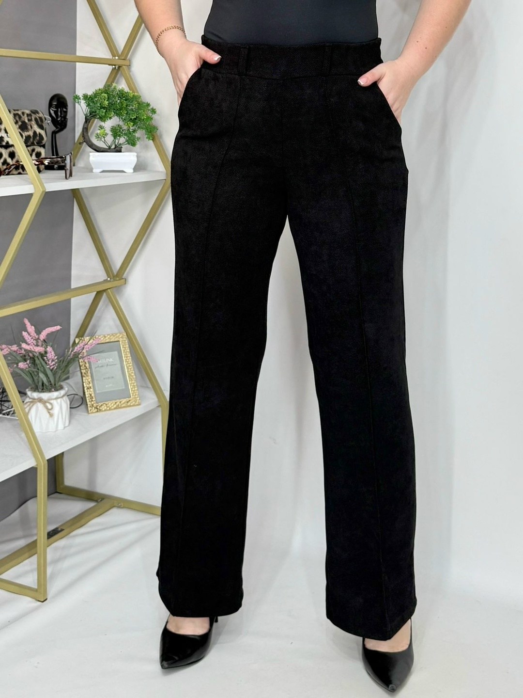 брюки вельветовые широкие lina grazki,вельветовые брюки на резинке roza fashion,брюки prata wear s019 черный,вельветовые брюки большие на резинке tanhia fashion,женские брюки