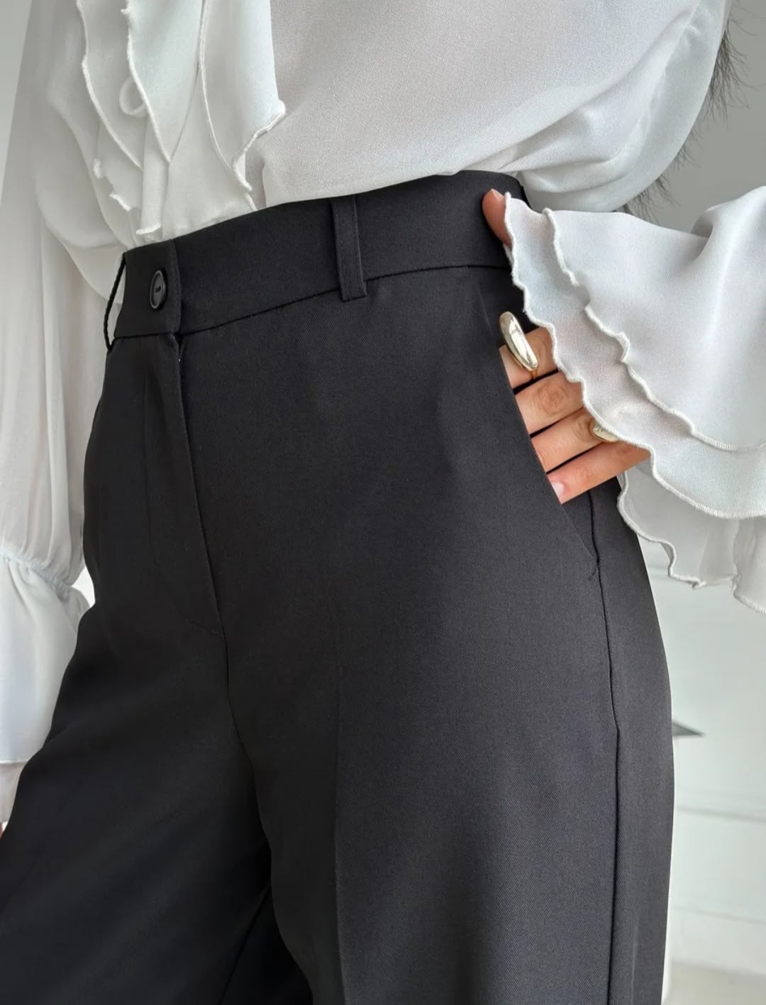 брюки классические палаццо с высокой посадкой cantarni,брюки-палаццо,брюки палаццо женские,брюки палаццо коричневые,брюки классические