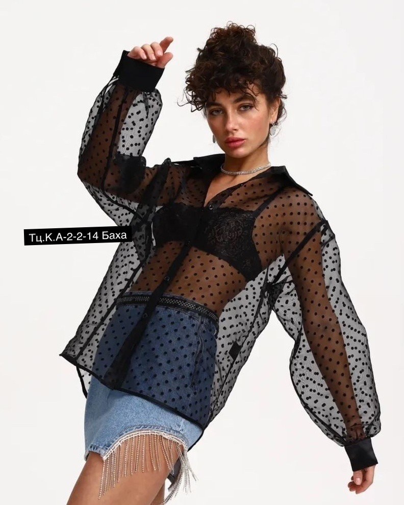 прозрачная блузка,блузка женская,блузка нарядная вечерняя в горошек рубашка,женская блуза,рубашка женская
