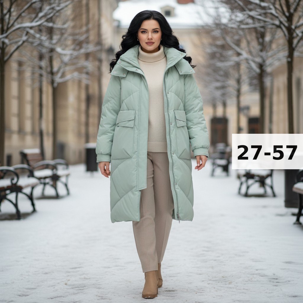 куртка зимняя длинная утепленная с капюшоном lucky fashion,пуховик зимний женский (куртка) удлиненный mako,пуховик женский,женская зимняя куртка,куртка женская бежевая