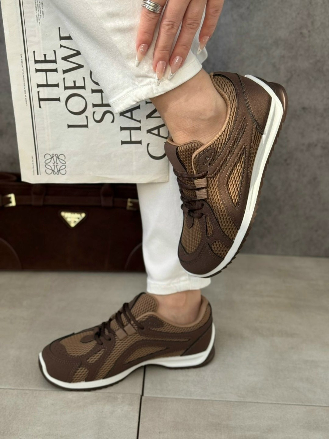 ,женские кроссовки,повседневные кроссовки,кроссовки prada,кроссовки брендовые