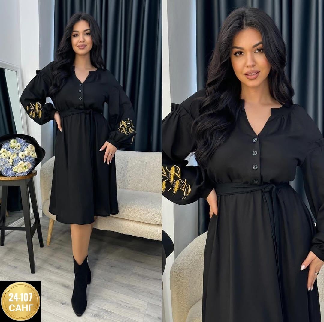 платье женская,платье с длинными рукавами,платье,платье большие размеры,модное платье