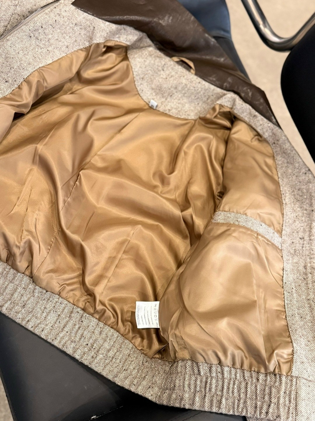 двусторонний бомбер loro piana,куртка женская,кардиган на молнии brunello cucinelli,куртка,куртка дубленка