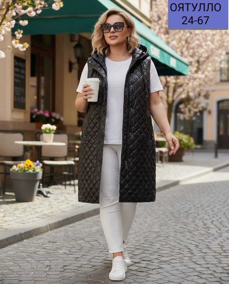 жилетка женская,жилет женский,демисезонная жилетка,удлиненный жилет,жилет