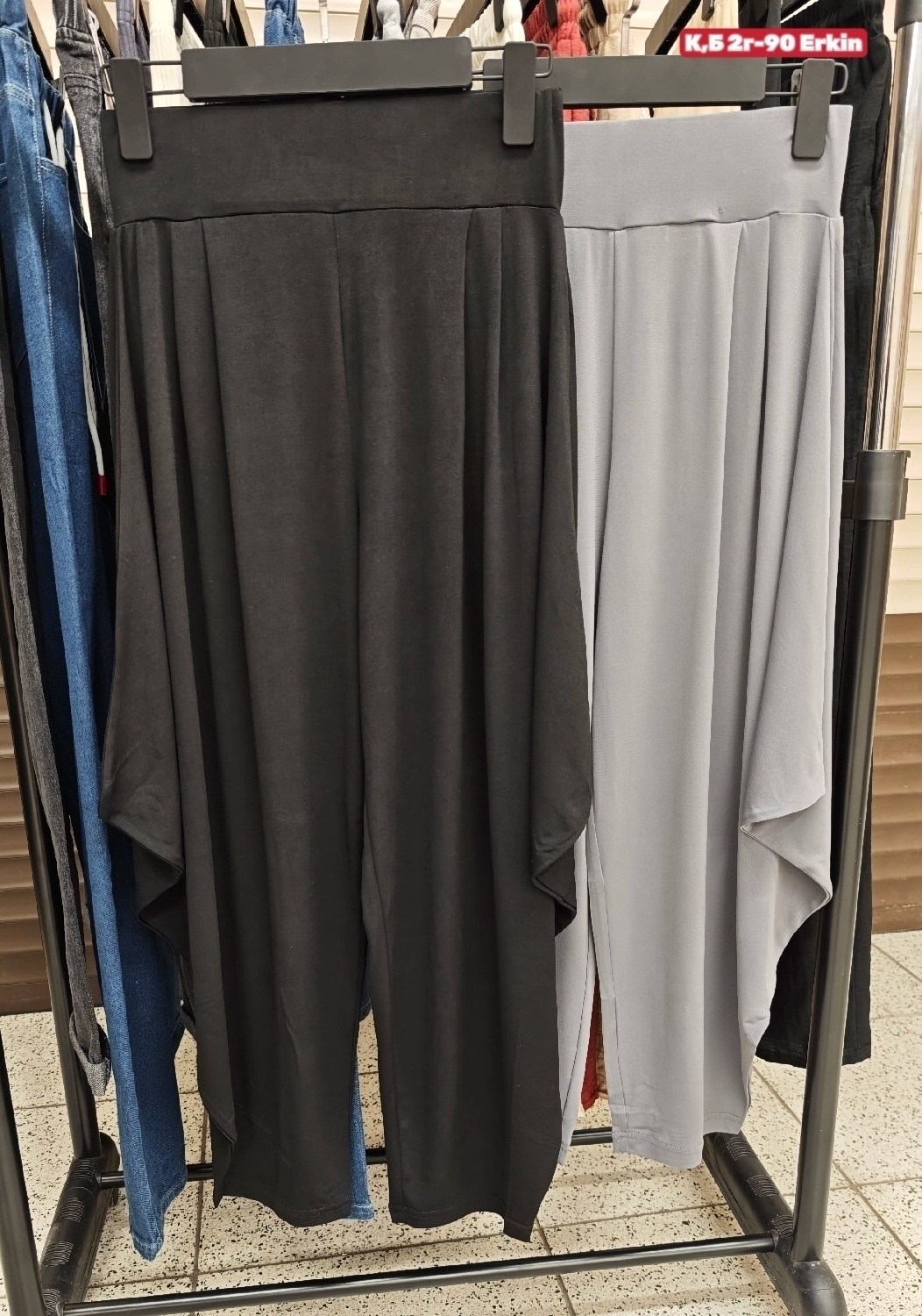 широкие брюки,брюки коллекция аниса,брюки-юбка большого размера с модным асимметричным кроем,юбка штаны,юбка-брюки