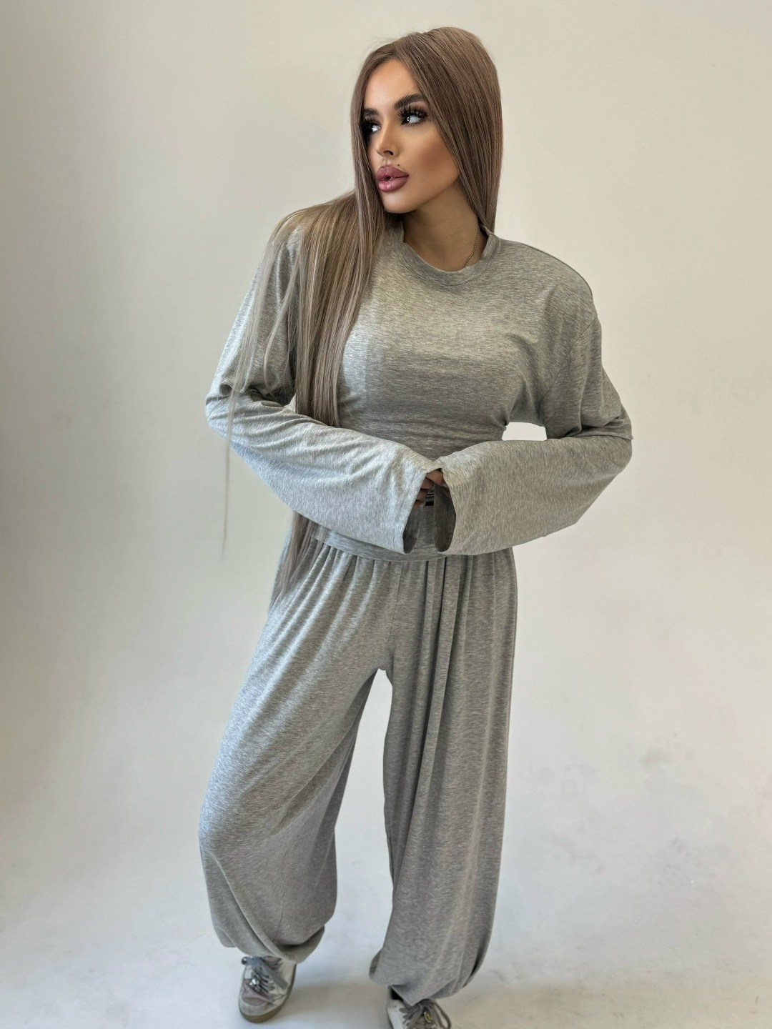 стильные костюмы,брючный костюм,костюм женский,костюм с брюками палаццо,спортивный костюм